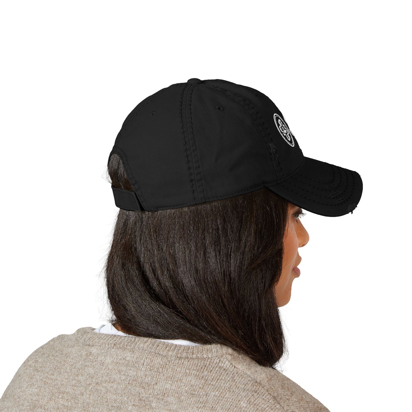 Distressed Sabr Dad Hat