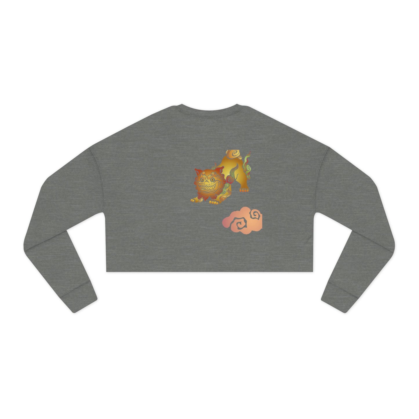 Cropped Sweatshirt - Women's 'Japanese Summer' Sweater