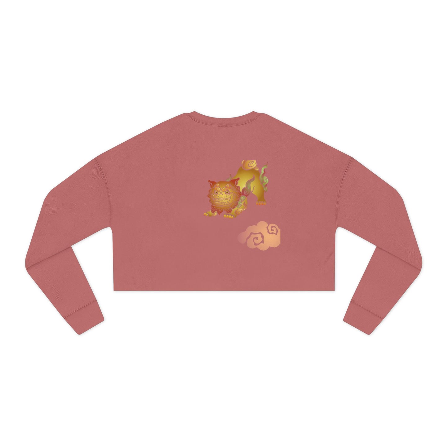 Cropped Sweatshirt - Women's 'Japanese Summer' Sweater