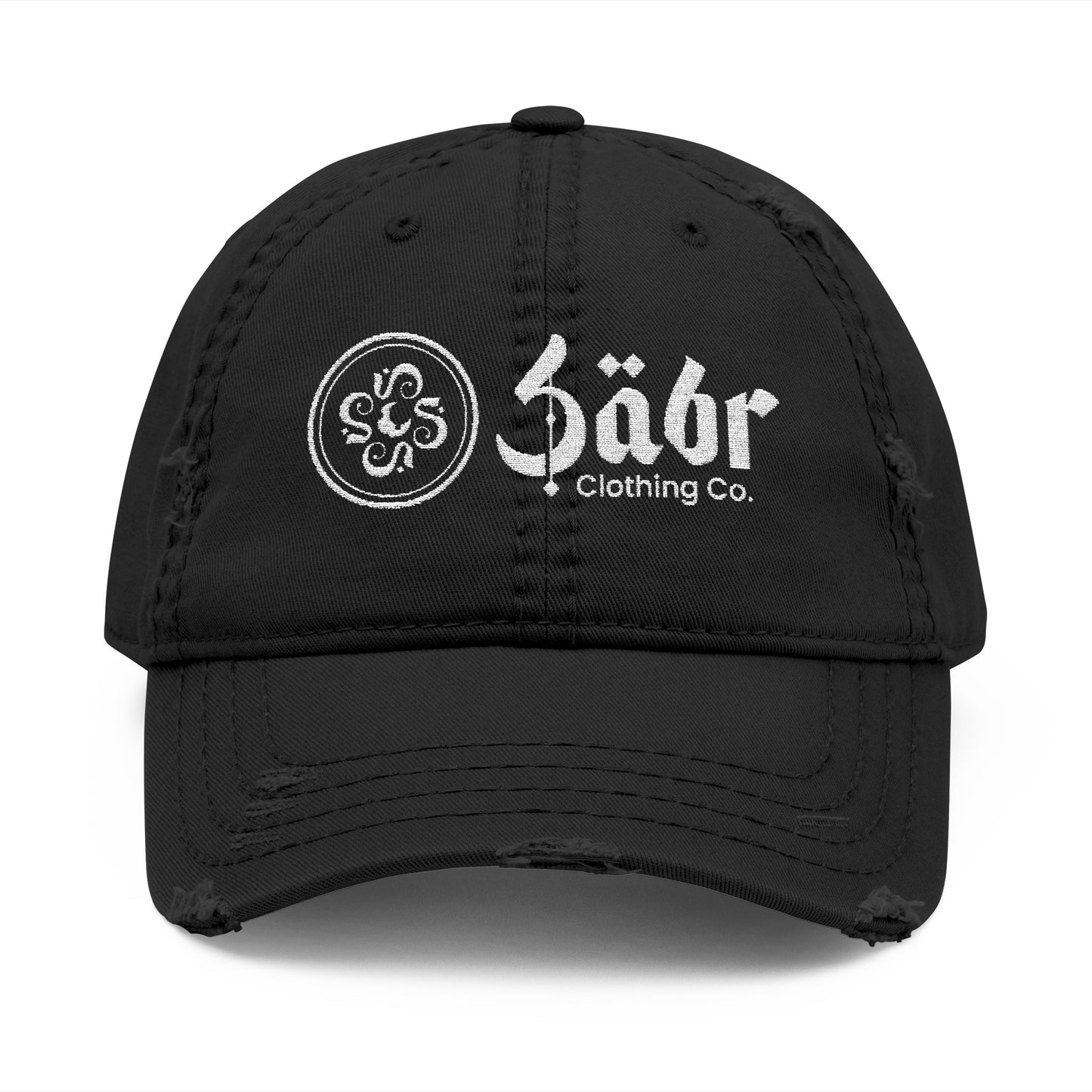 Distressed Sabr Dad Hat