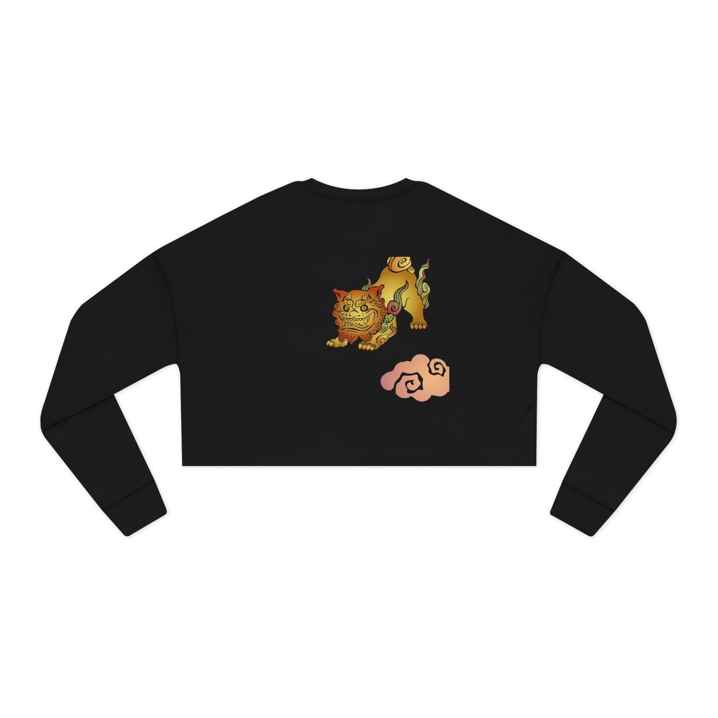Cropped Sweatshirt - Women's 'Japanese Summer' Sweater